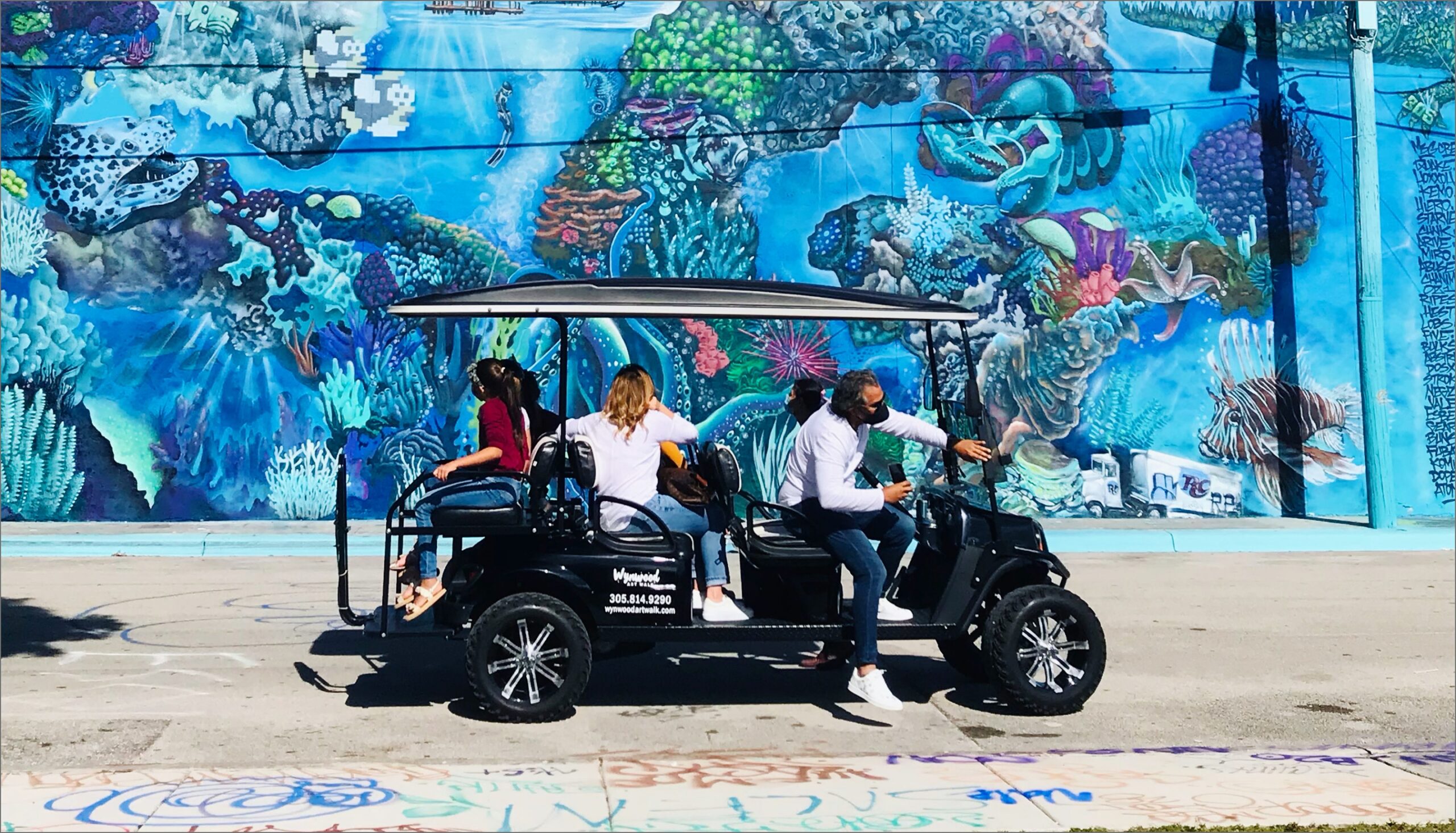 Golf Cart tours Miami