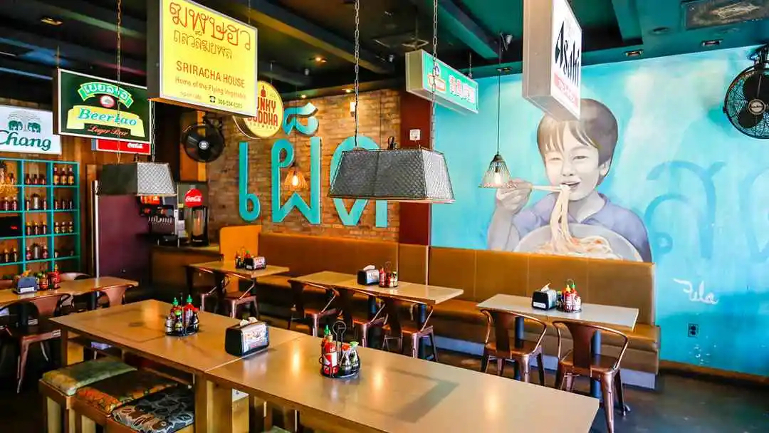Siracha House Restaurant Interior