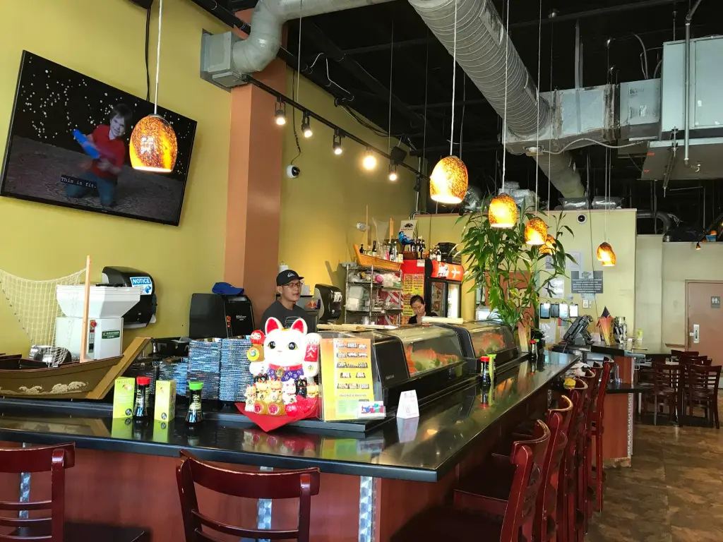 Interior shot of 
