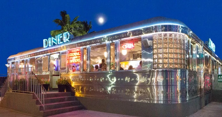 Exterior of 11th St Diner