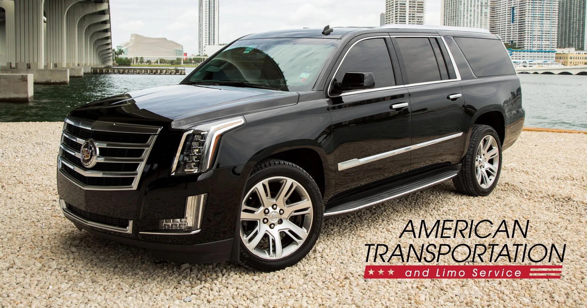 Limo and chauffeured services from the Airport American Transportation Private Car & Limo service