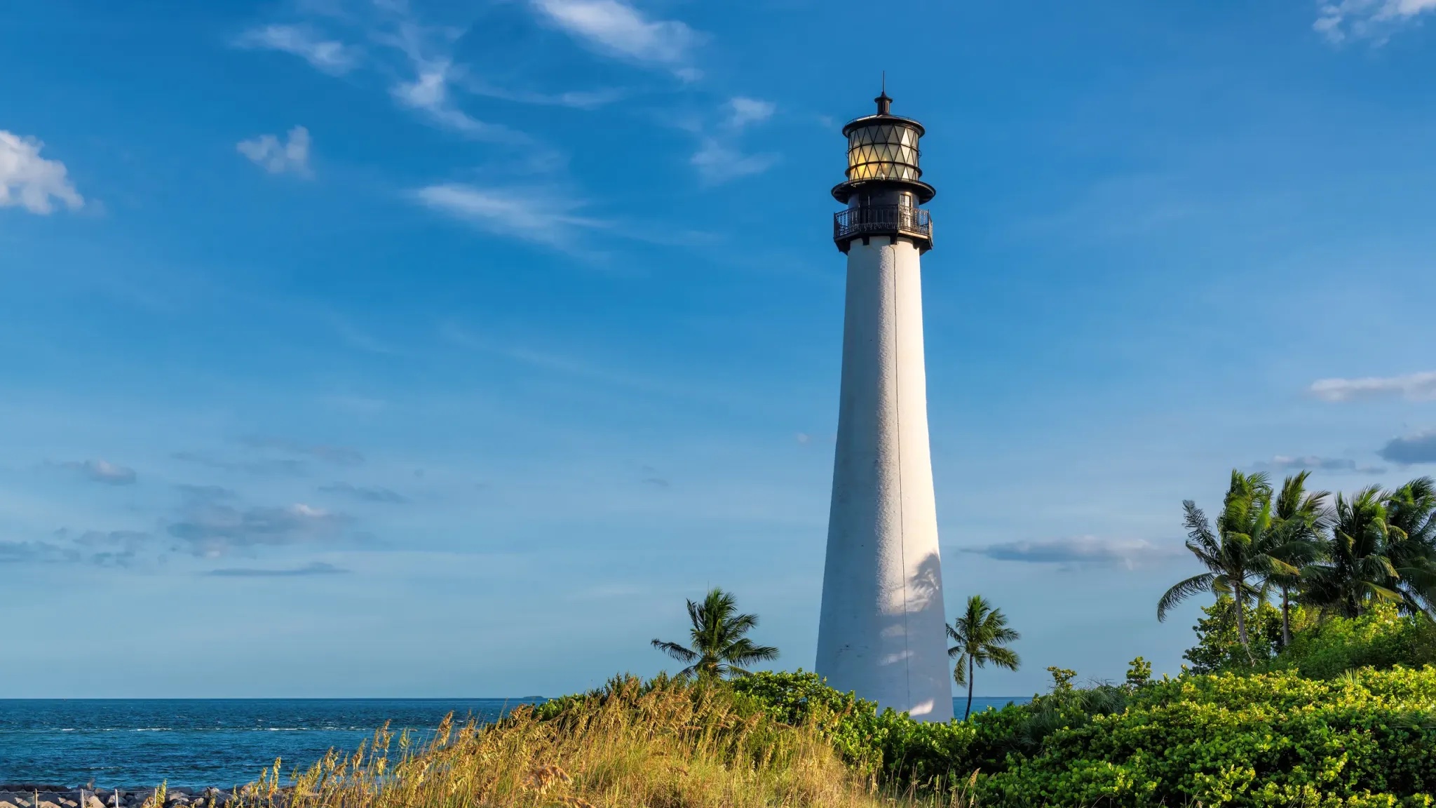 Cape Florida Lighthouse in Key Biscayne